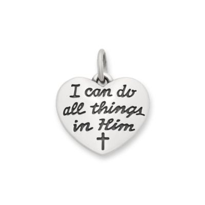 I can do all things in Him Charm