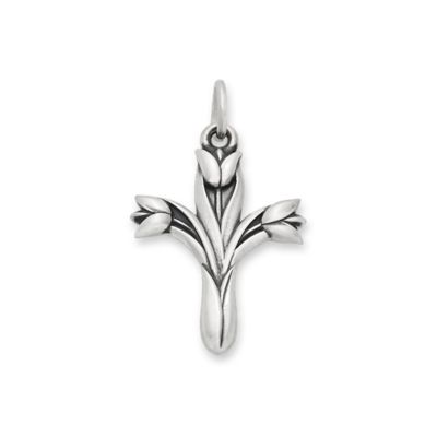 Tulip Cross Charm