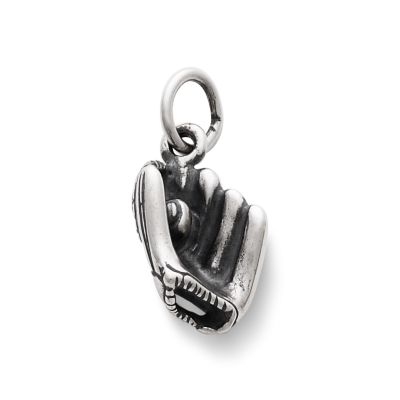 Baseball & Glove Charm Keychain