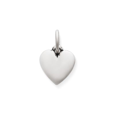 Heart pendant charms*sterling silver 925*CHARMS - ELEMENT ENGRAVE 4 22,5x32  mm - SILVEXCRAFT