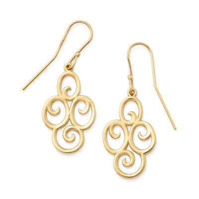 James avery deals gold earrings