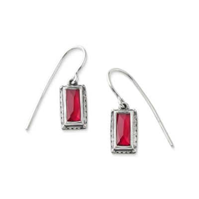 James avery garnet deals earrings