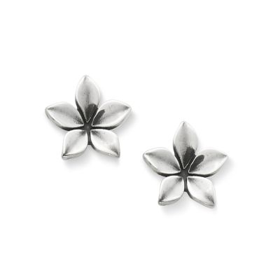 Dainty Flower Studs in Sterling Silver