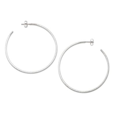 Classic Hammered Hoops