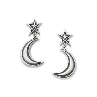 James Avery Star Hoop Earrings