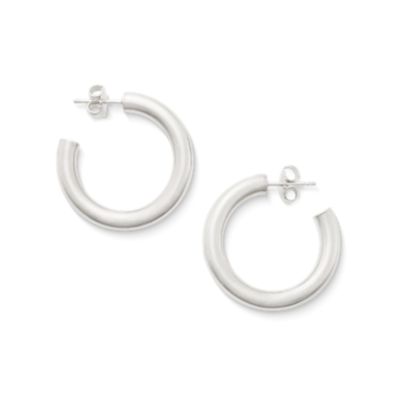 James avery silver on sale hoop earrings