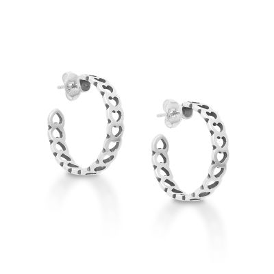 James Avery Solid Heart Sterling Silver Stud Earrings - Sterling Silver