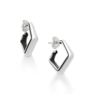 Geometric Hoop Earrings