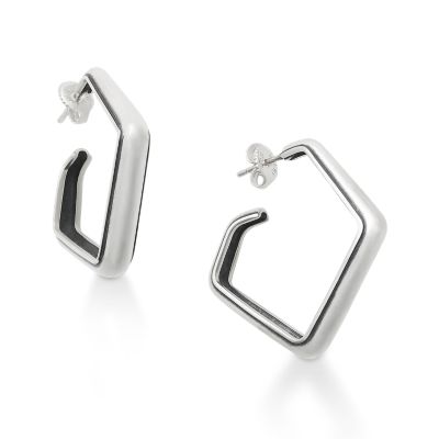 Geometric Hoop Earrings