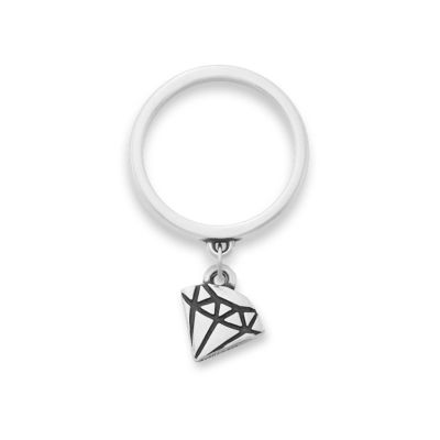 "You're a Gem" Charm Dangle Ring