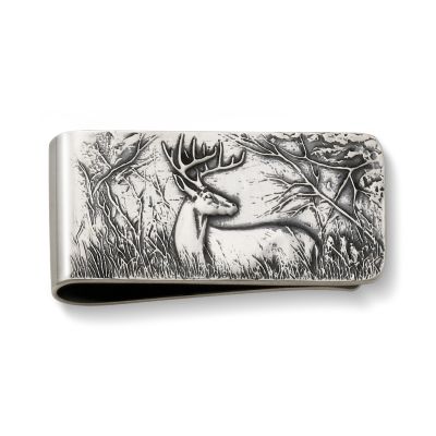 Deer Money Clip in Sterling Silver | James Avery