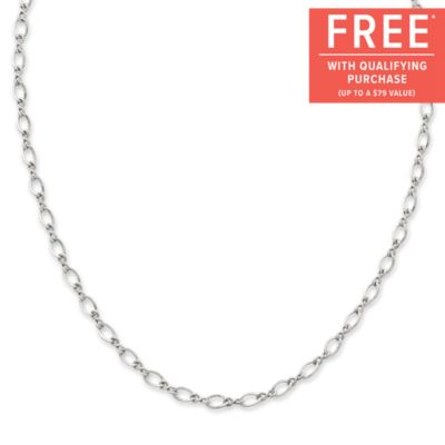 Medium Twist Charm Necklace