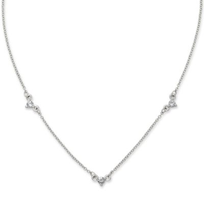 Gemstone Station Necklace