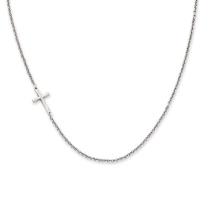 James avery store cross necklace womens