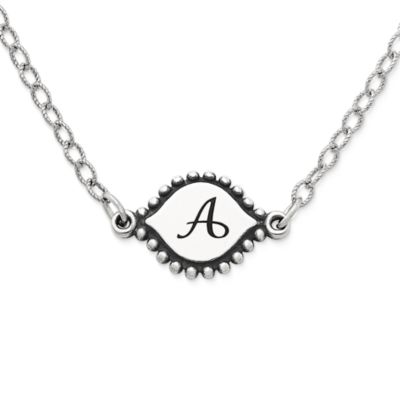 james avery letter necklace