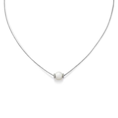 Pearl slider deals necklace