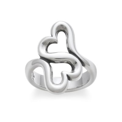 James avery store swirl heart ring