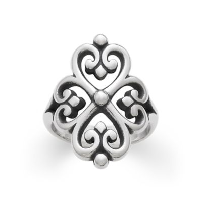 James avery store adorned hearts ring