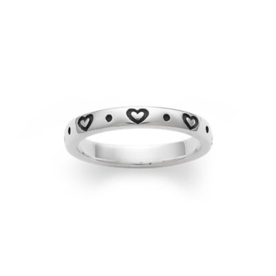 Amor Stacked Ring in Sterling Silver | Avery James