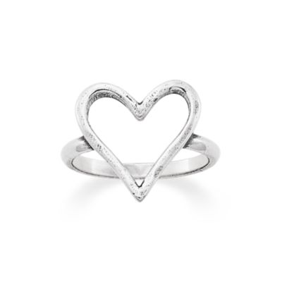 James avery sale open heart ring