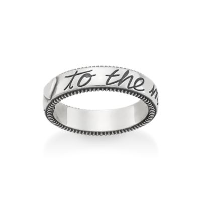 Love you to the moon and back on sale ring