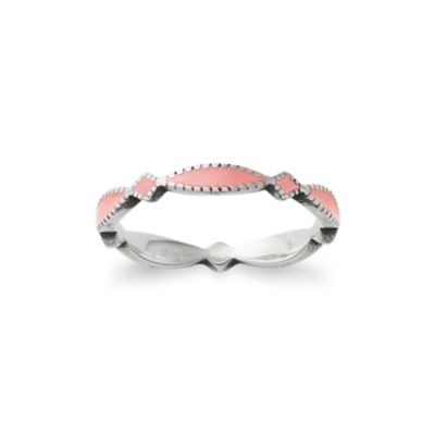 Enamel Cordoba Stacker Ring