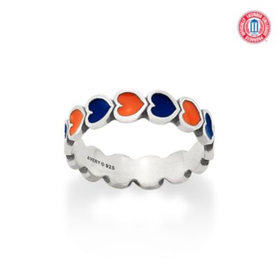 Enamel University of Florida Connected Hearts Ring