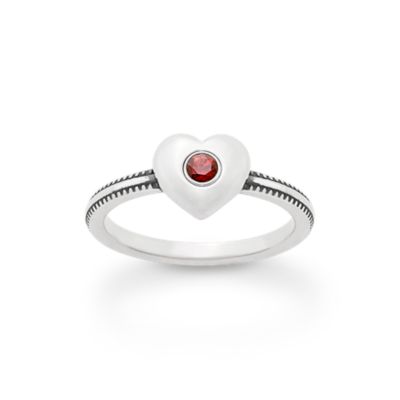 James avery ruby on sale ring