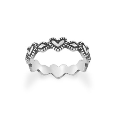 James avery e deals ring