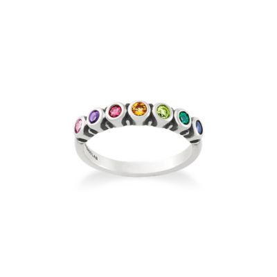 Gemstone Stacker Ring