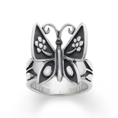 James avery gold deals butterfly ring