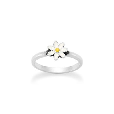 Enamel Mini Flower Ring
