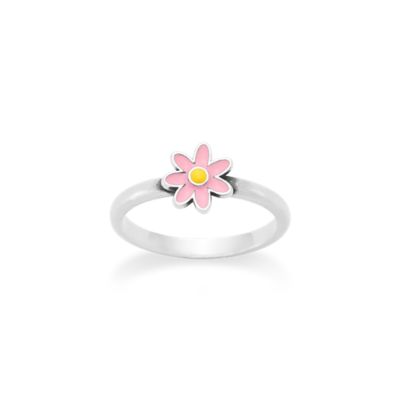 Enamel Mini Flower Ring