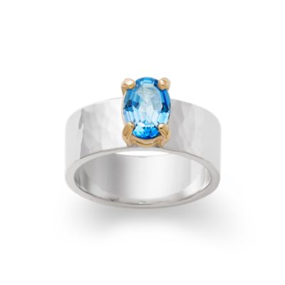 James avery aquamarine on sale ring