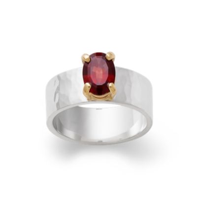 James avery deals garnet ring