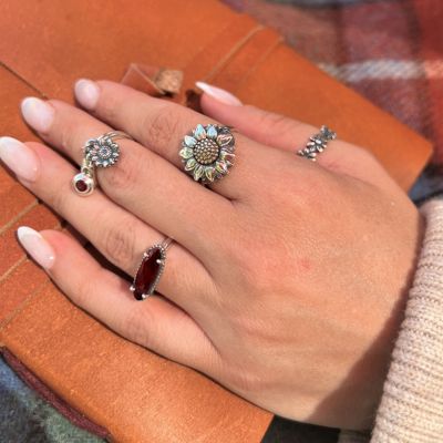 James avery rings hot sale with stones