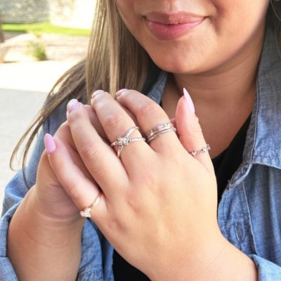 Stars of Texas Ring in Sterling Silver