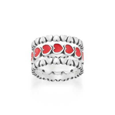 Hearts Ring Stack