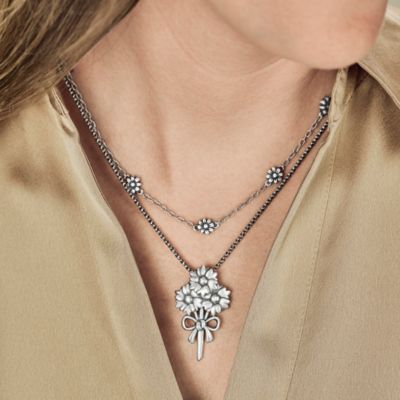 Floral Necklace Layers