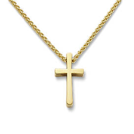 Petite Latin Cross Necklace