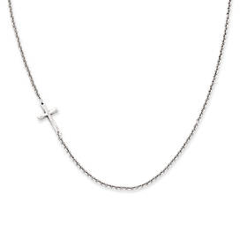 Horizon Cross Necklace