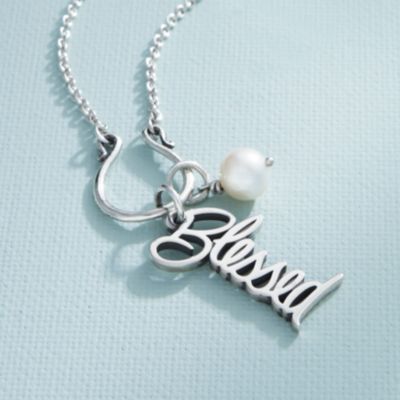 tiffany charm holder necklace