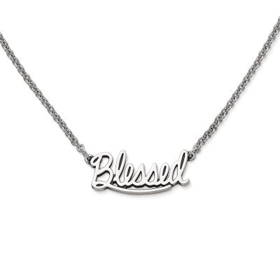 "Blessed" Necklace James Avery