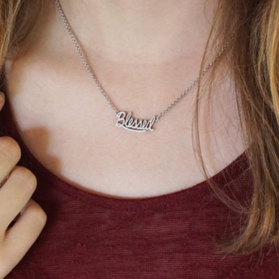 Custom Name Necklaces James Avery Name Necklace Avery 18ct