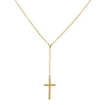 Floral Latin Cross Necklace - James Avery