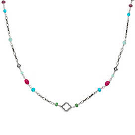 Kaleidoscope Gemstone Necklace