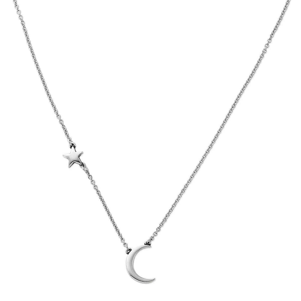 moon necklace Moon necklace,necklace with moon and stars Moon and Stars Necklace star jewelry,necklace for her celestial necklace