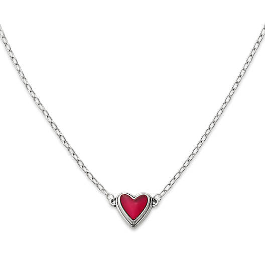 Sweetheart Rouge Doublet Necklace