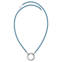 View Larger Image of Enamel Blue Beaded Changeable Charm Holder Necklace