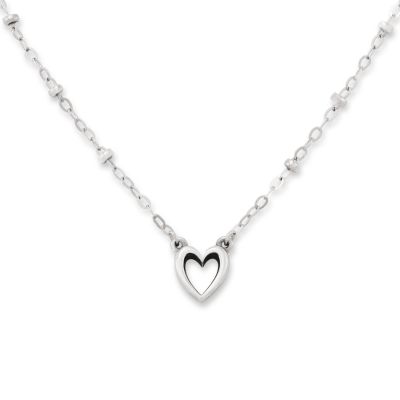 Delicate Heart Beaded Necklace thumbnail 6